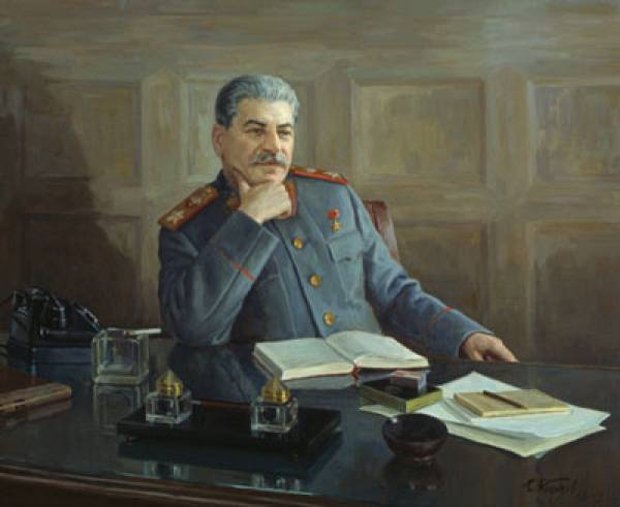 За Сталина под советским флагом шли умирать в бою